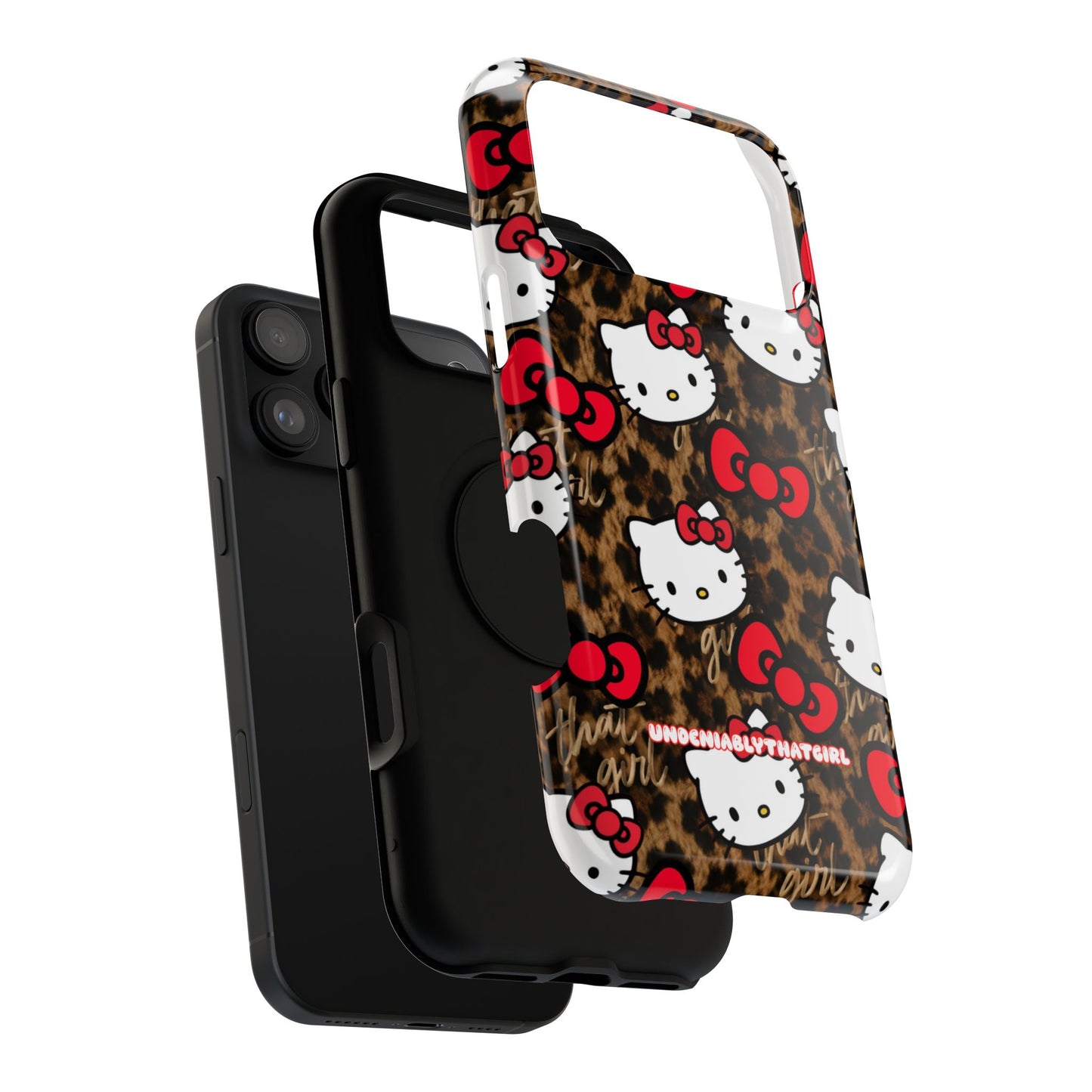 Cheetah Kitty Case
