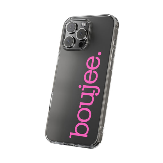 Boujee Clear Case