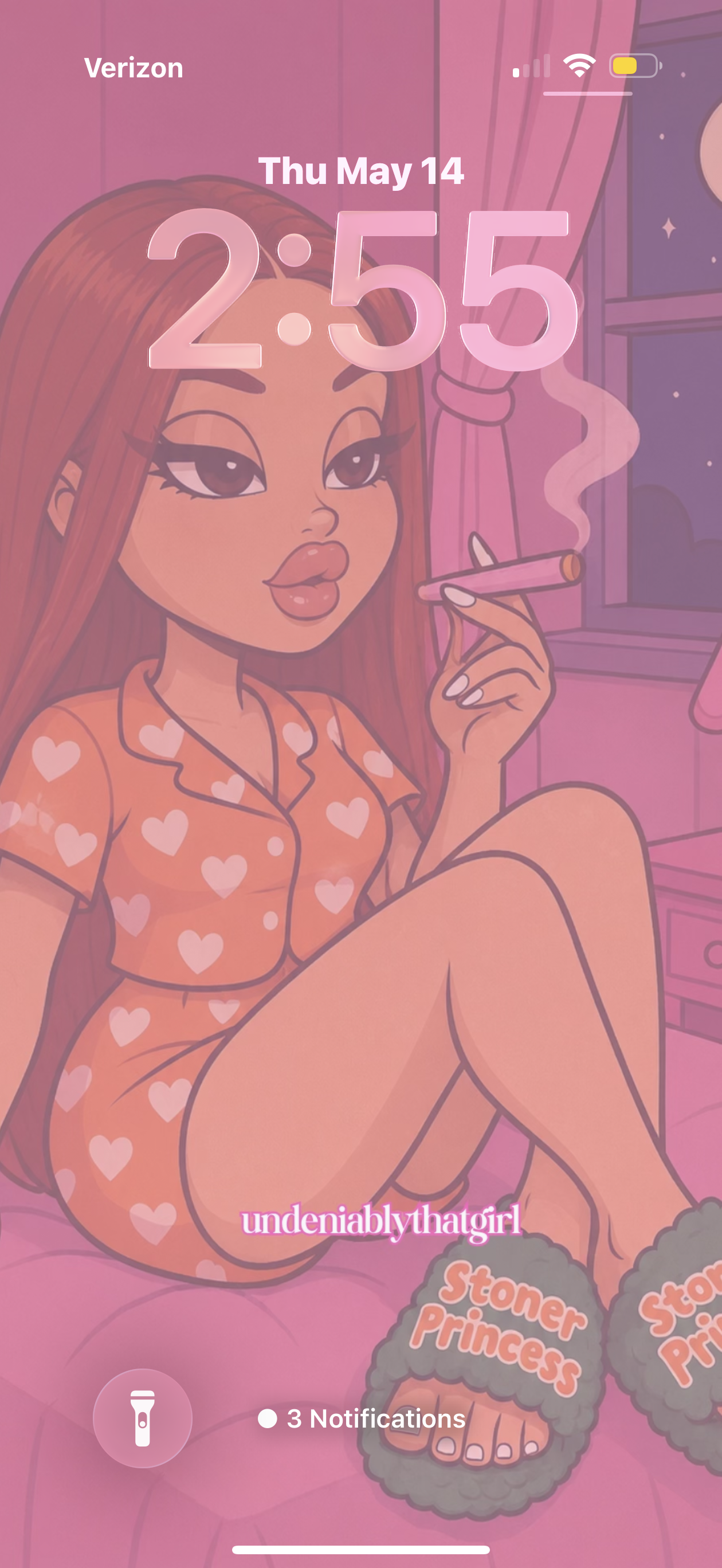 Stoner Princess Wallpaper