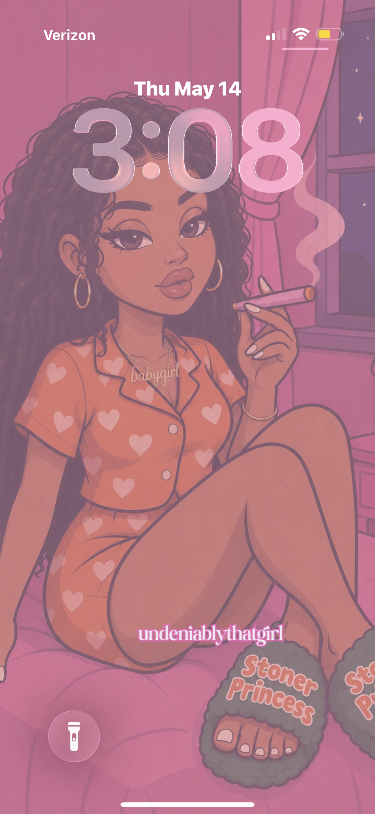 Stoner Princess Wallpaper
