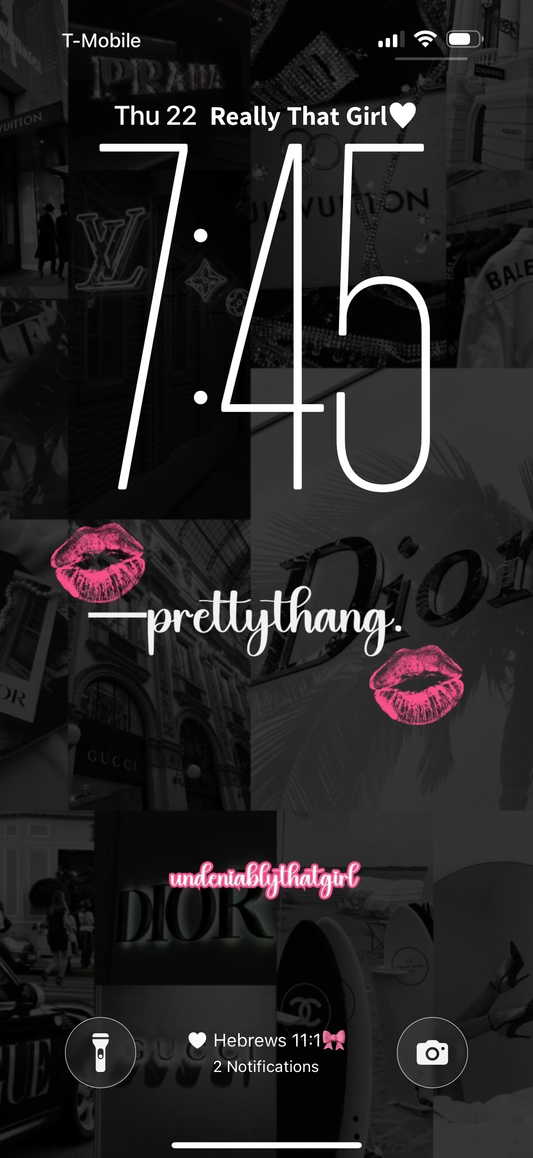 Pretty Thang Wallpaper