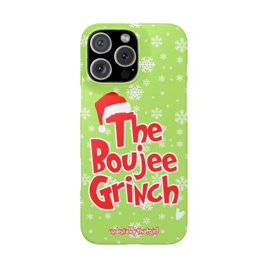 Boujee Grinch Phone Case