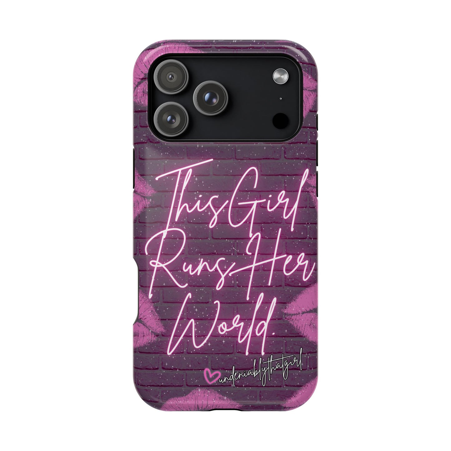 This Girl Runs Her World Case