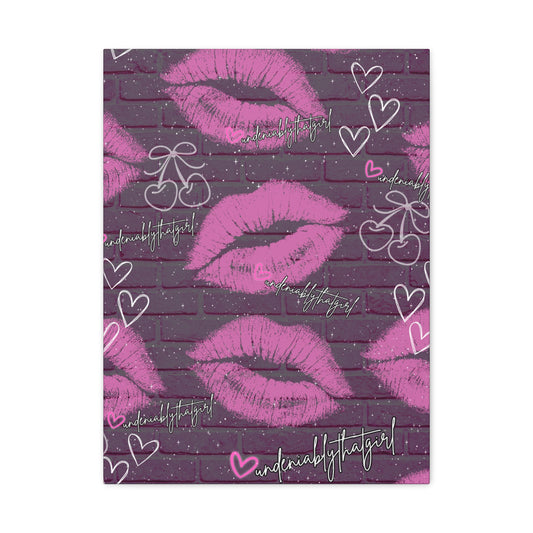 Cherry Kisses Matte Canvas