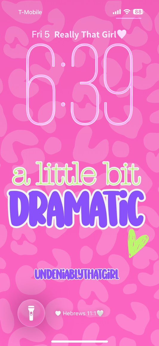 Dramatic Pink Wallpaper