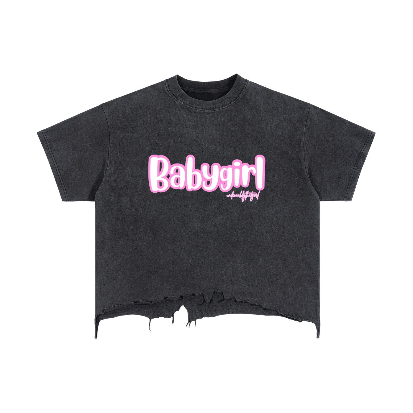 Babygirl Distressed Tee
