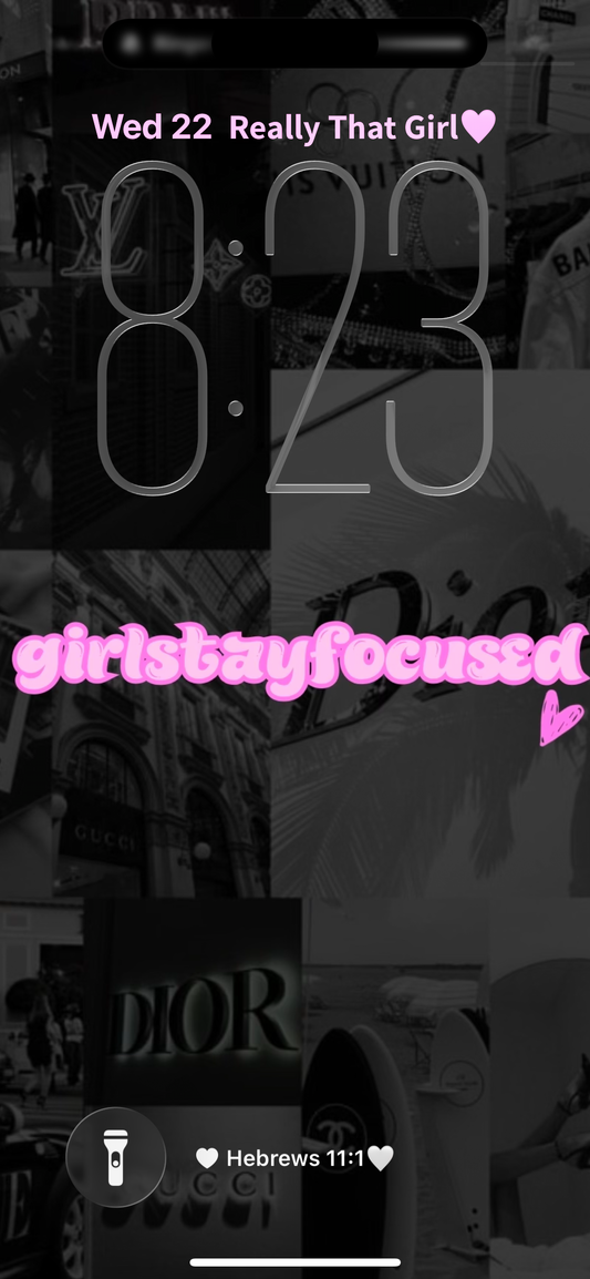 Girl Stay Focused Wallpaper