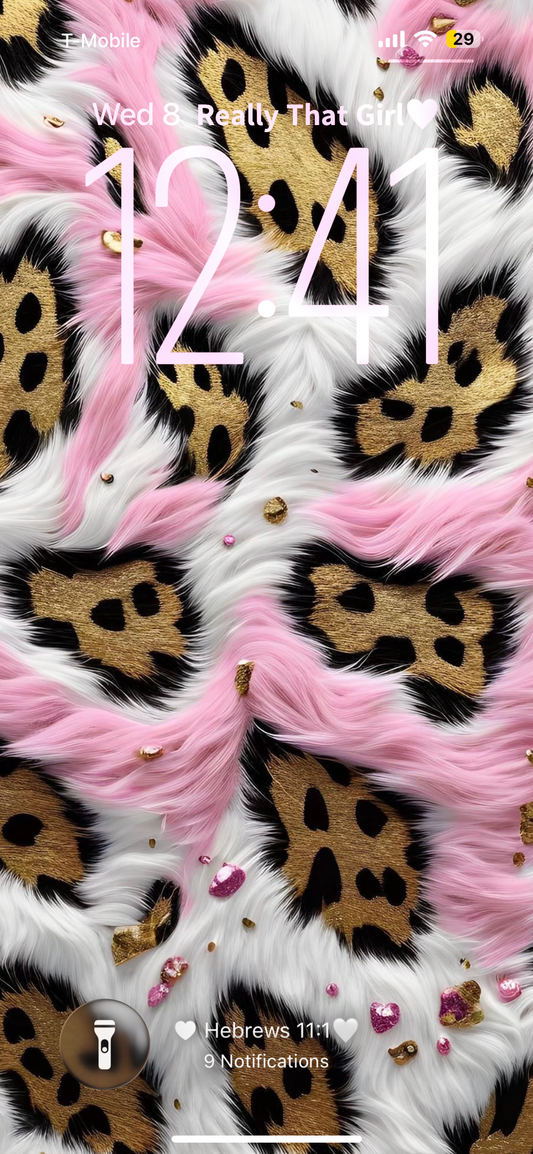 Boujee Print Wallpaper