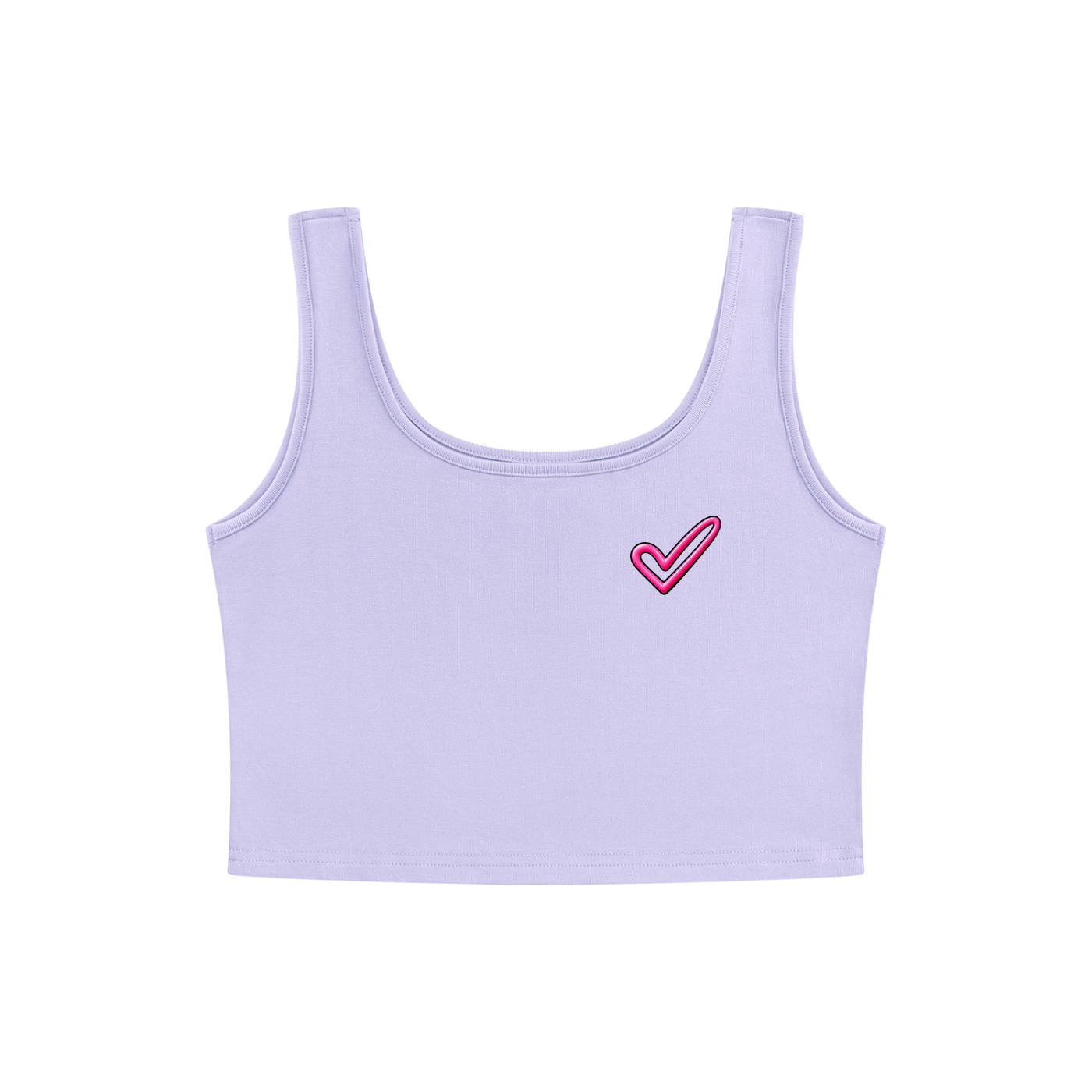 Pretty Basic Cropped Tank Top