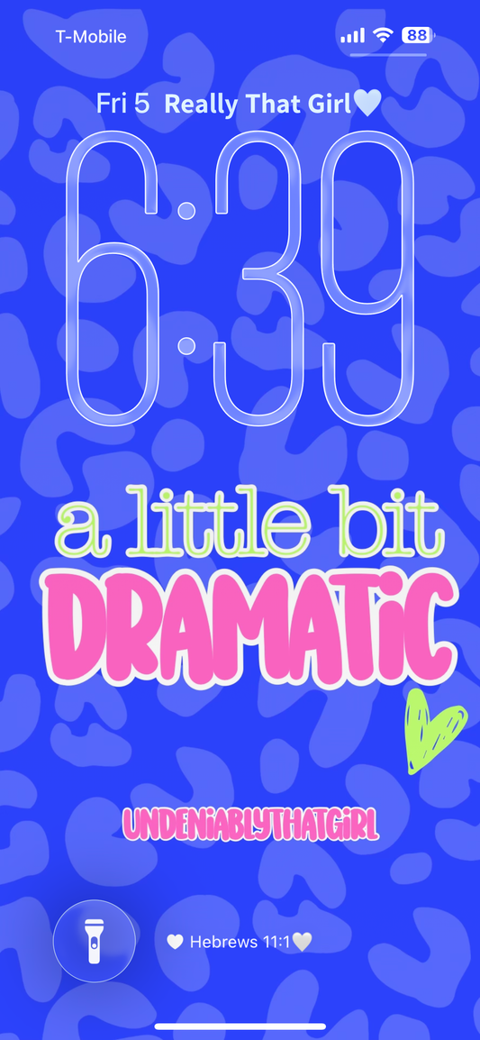 Dramatic Blue Wallpaper