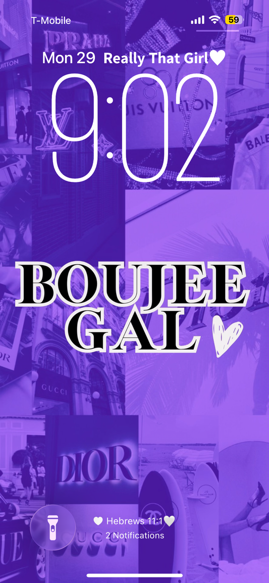 Boujee Gal Wallpaper