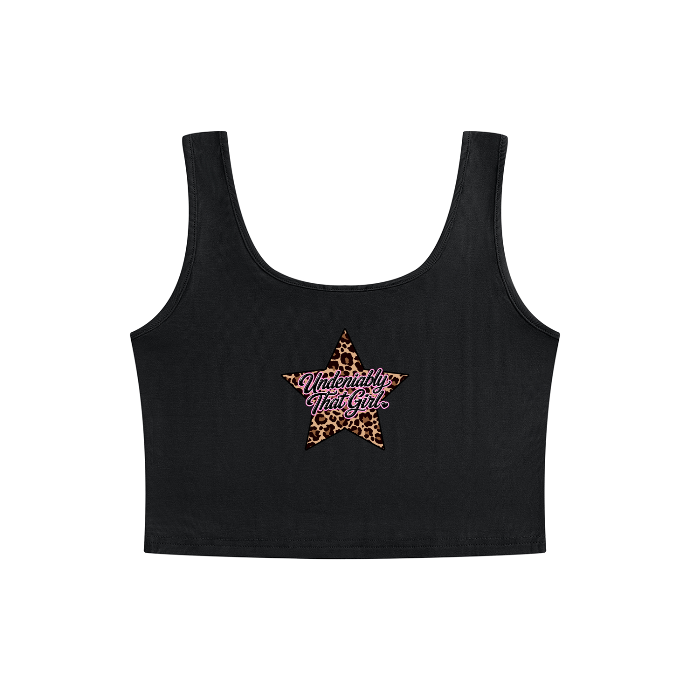 Pretty Basic Cropped Tank Top