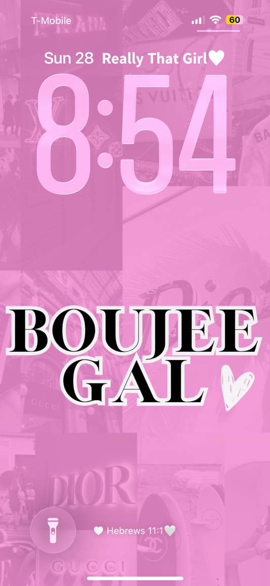 Boujee Gal Wallpaper