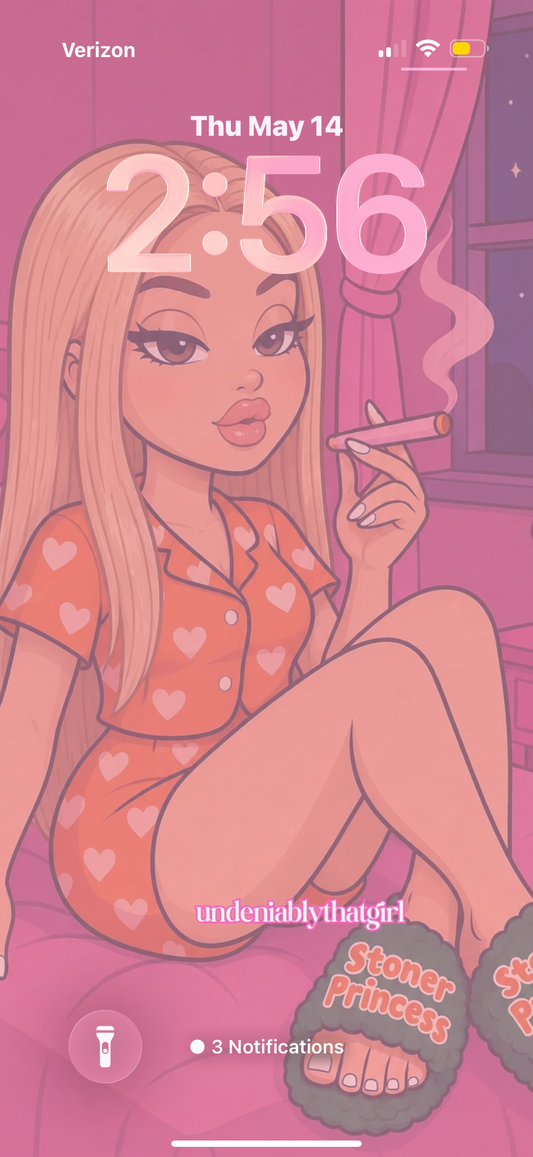 Stoner Princess Wallpaper