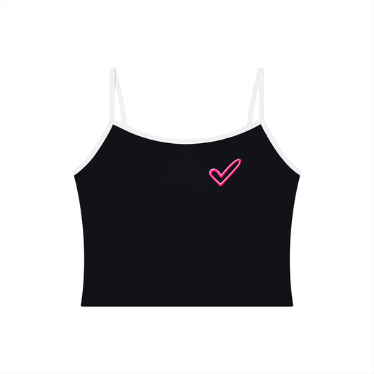 Fitted Color Block Yoga Tank Top