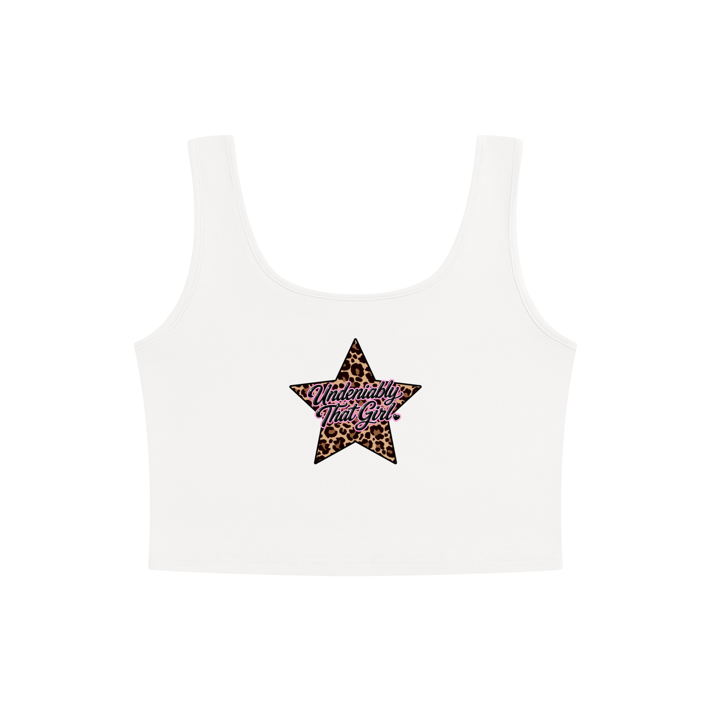 Pretty Basic Cropped Tank Top