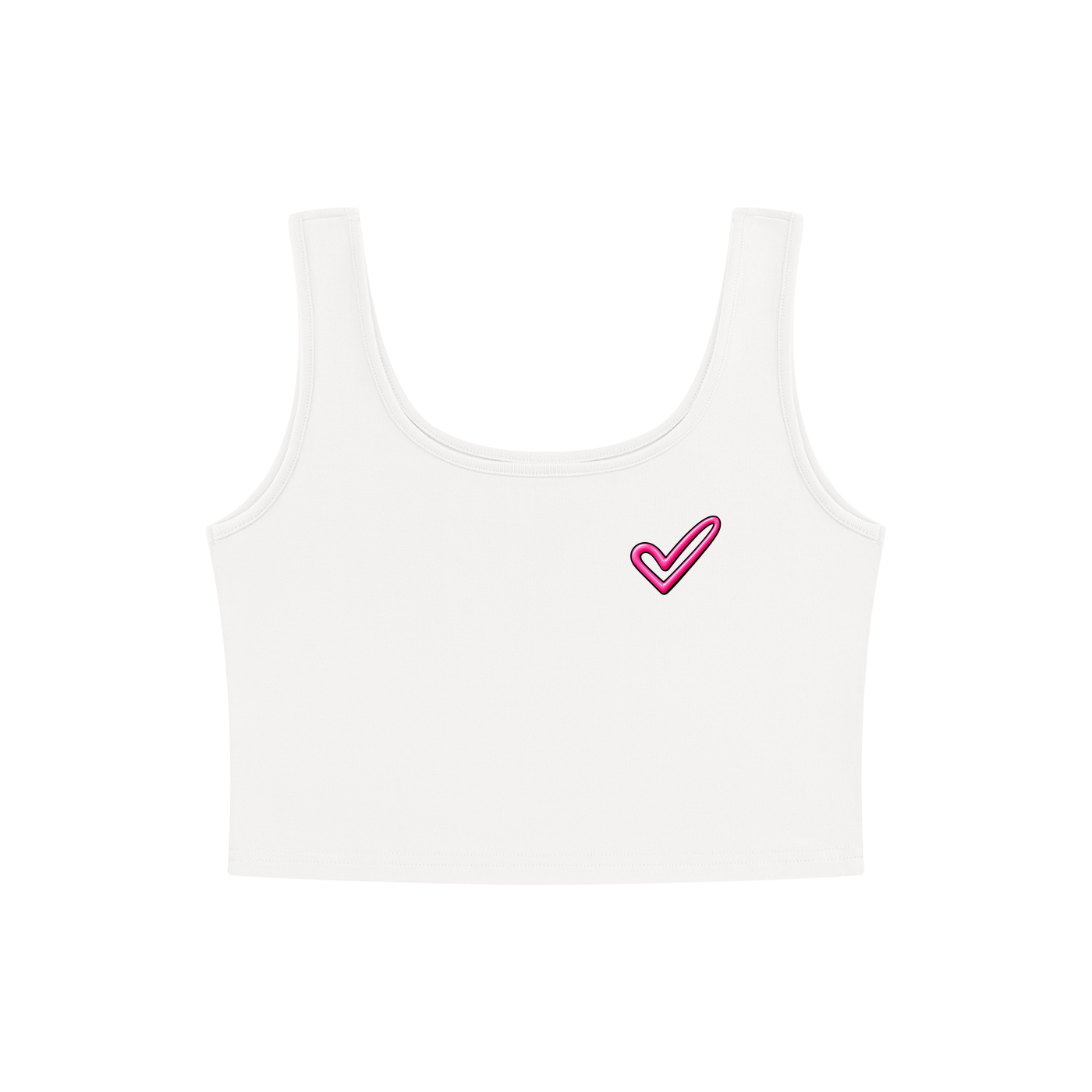 Pretty Basic Cropped Tank Top