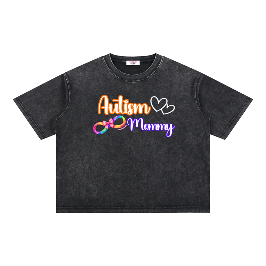 Autism Mommy Oversized Tee