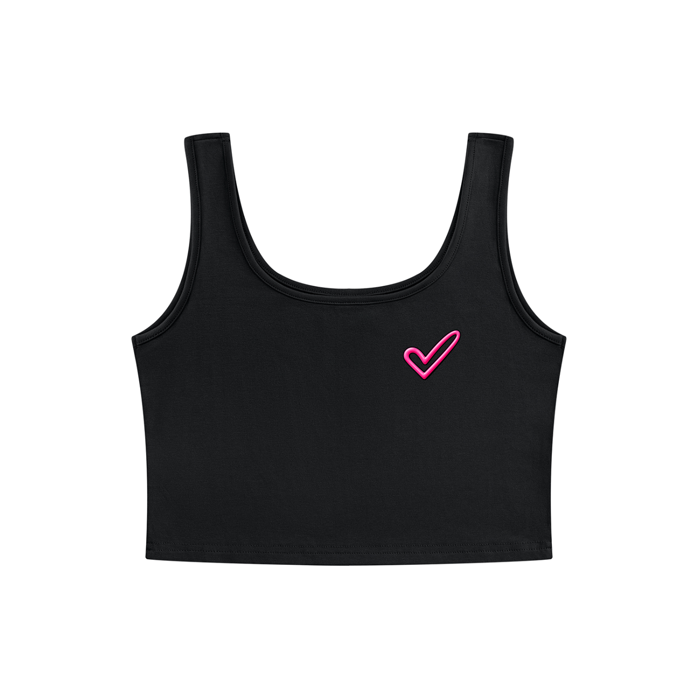 Pretty Basic Cropped Tank Top