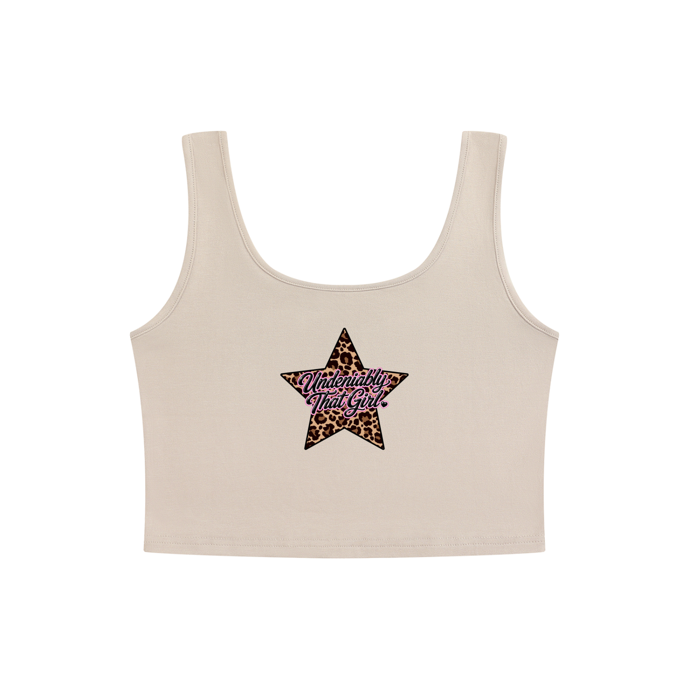 Pretty Basic Cropped Tank Top